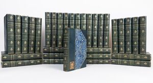 WORKS OF EDWARD BULWER LYTTON [Edition de Luxe] [Thirty Two Volumes] [Signed]