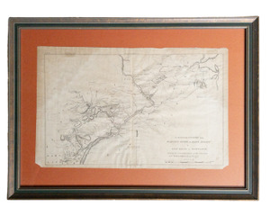 A MAP OF THE COUNTRY FROM RARITON RIVER IN EAST JERSEY TO ELK HEAD IN MARYLAND SHEWING THE SEVERAL OPERATIONS OF THE AMERICAN AND BRITISH ARMIES IN 1776 & 1777