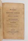 THE WORKS OF ALEXANDER HAMILTON [VOLUME ONE ONLY]