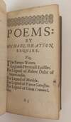 POEMS: ENGLANDS HEROICALL EPISTLES; [Bound with] THE LEGENDS OF ROBERT, DUKE OF NORMANDIE. MATILDA, THE FAIRE. PIERCE GAVESTON, EARL OF CORNWALL. THOMAS CROMWEL, EARLE OF ESSEX