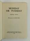 MONDAY OR TUESDAY
