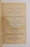 AN INQUIRY INTO THE NATURE AND CAUSES OF THE WEALTH OF NATIONS [Two volumes]