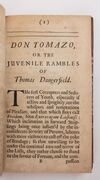 DON TOMAZO, OR THE JUVENILE RAMBLES OF THOMAS DANGERFIELD
