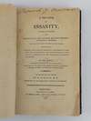 A TREATISE ON INSANITY, IN WHICH ARE CONTAINED THE PRINCIPLES OF A NEW AND MORE PRACTICAL NOSOLOGY OF MANIACAL DISORDERS THAN HAS YET BEEN OFFERED TO THE PUBLIC, EXEMPLIFIED BY NUMEROUS AND ACCURATE HISTORICAL RELATIONS OF CASES FROM THE AUTHOR'S PUBLIC A