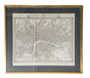 A PLAN OF LONDON AND ITS ENVIRONS FOLDING MAP