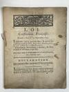 THE RUSSELL COLLECTION: BOOKS, BROADSIDES, AND EPHEMERA OF THE FRENCH REVOLUTION