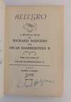 ALLEGRO [Signed by Majority of Opening Cast Plus Richard Rogers] [with] ALS BY AGNES DE MILLE [and] TLS BY HELEN HAYES