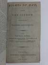 RIGHTS OF MAN; [Bound with] RIGHTS OF MAN PART THE SECOND; [Bound with] A LETTER ADDRESSED TO THE ABBE RAYNAL; [With] AN 1815 HORSE SHOW ADVERTISEMENT