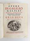 OPERE DI GALILEO GALILEI NOBILE FIORENTINO [Three Volumes]