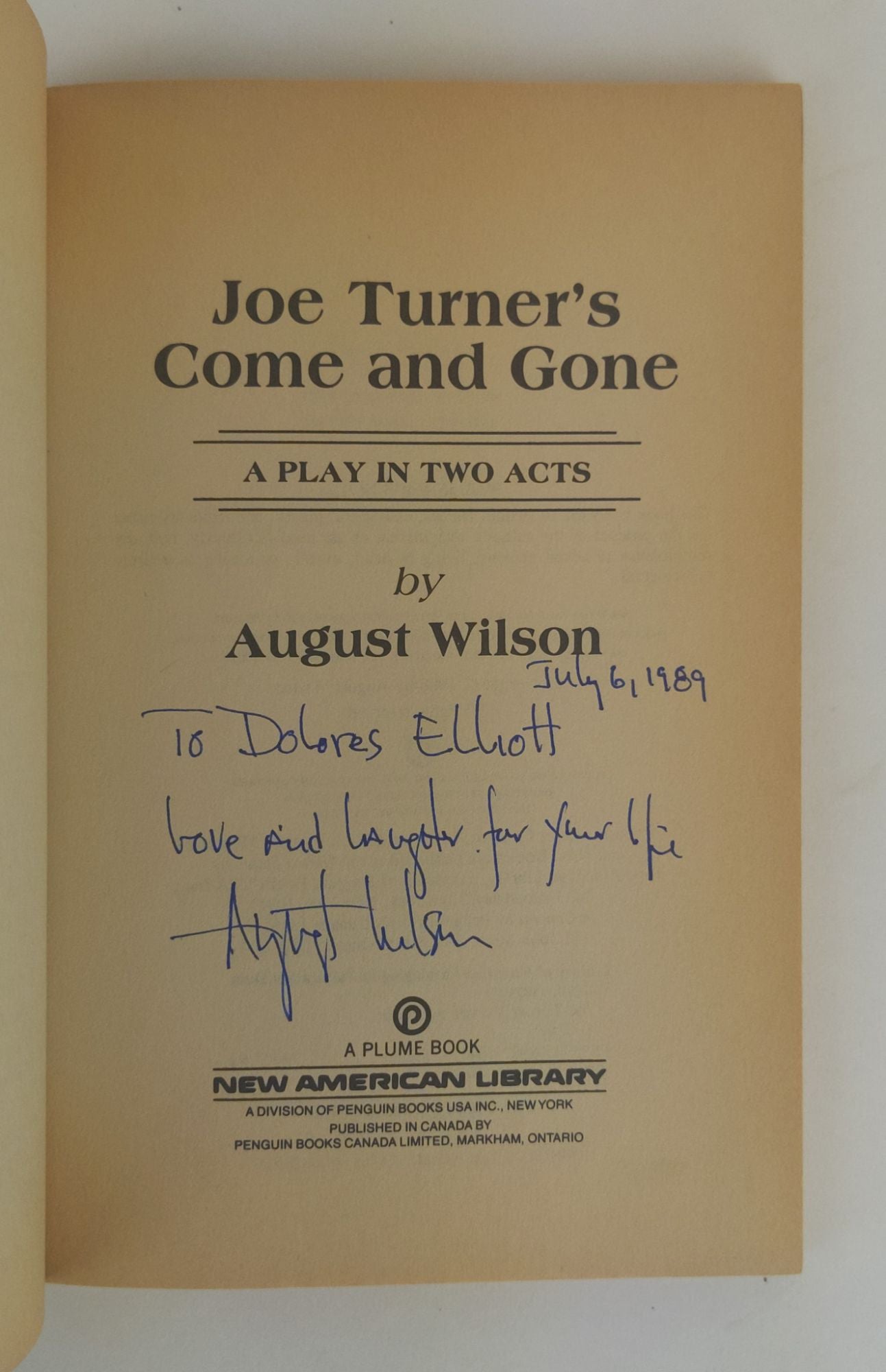 Product Image for JOE TURNER'S COME AND GONE [Signed]