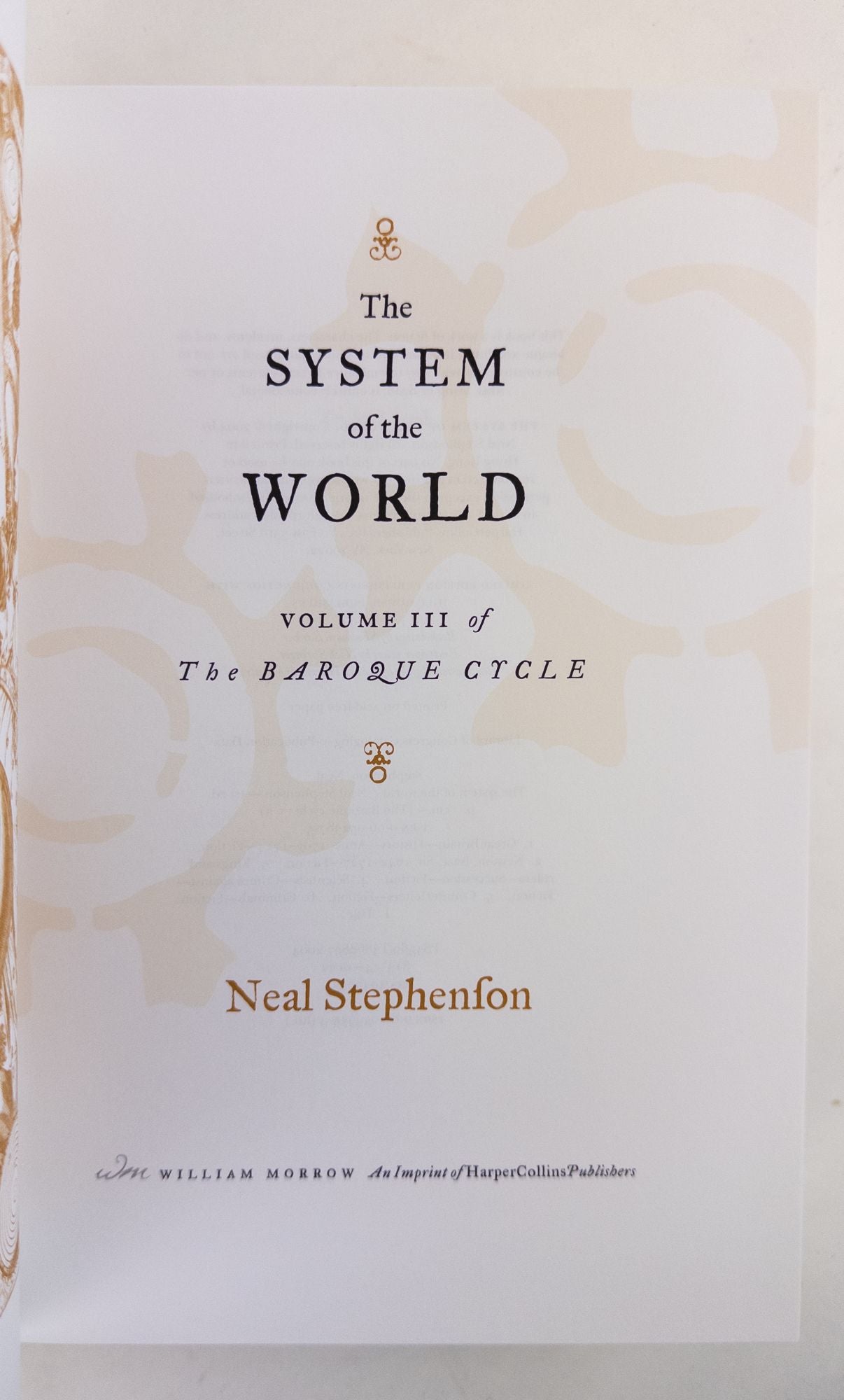 Product Image for THE SYSTEM OF THE WORLD: VOLUME III OF THE BAROQUE CYCLE [Signed]