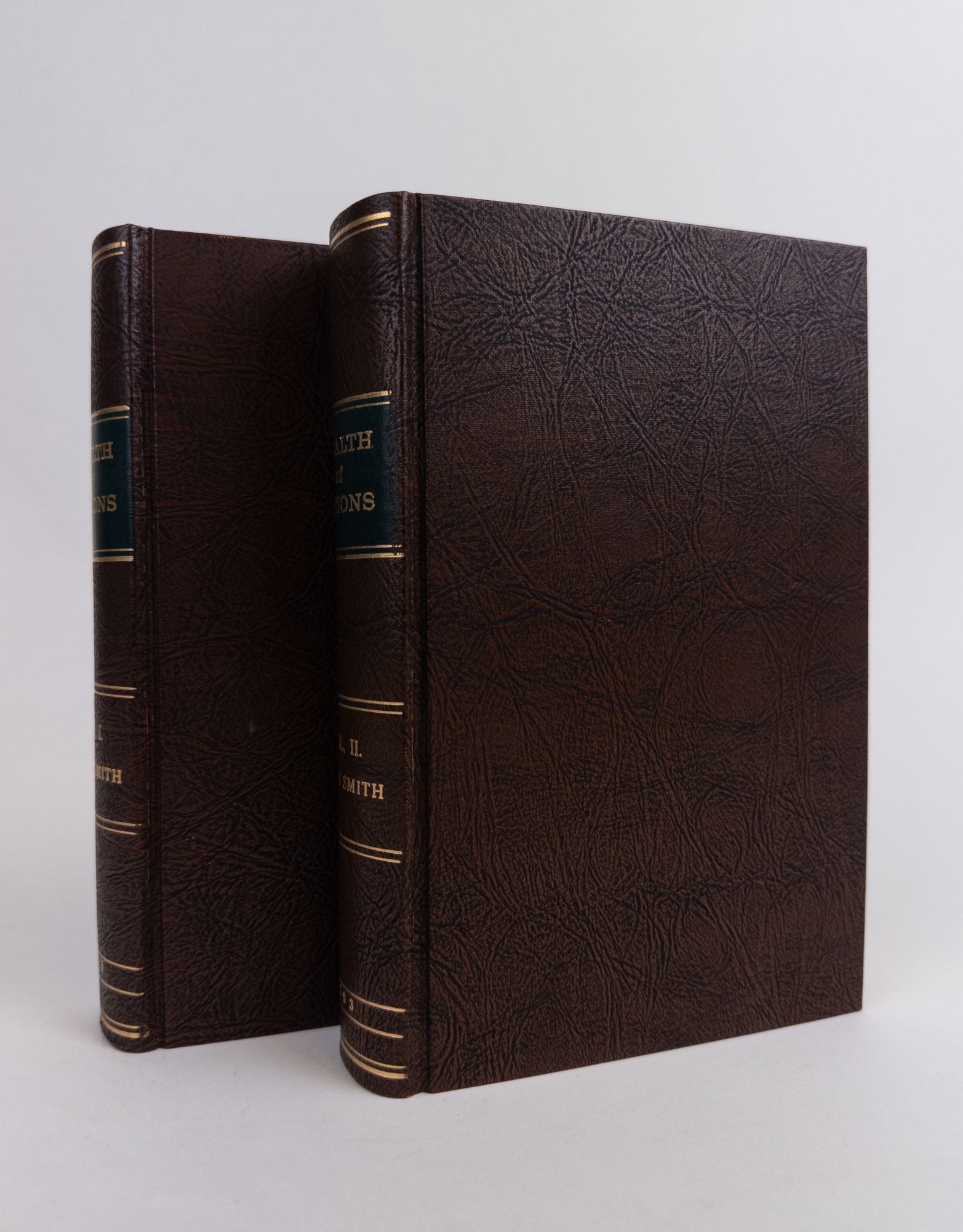Product Image for AN INQUIRY INTO THE NATURE AND CAUSES OF THE WEALTH OF NATIONS [Two volumes]
