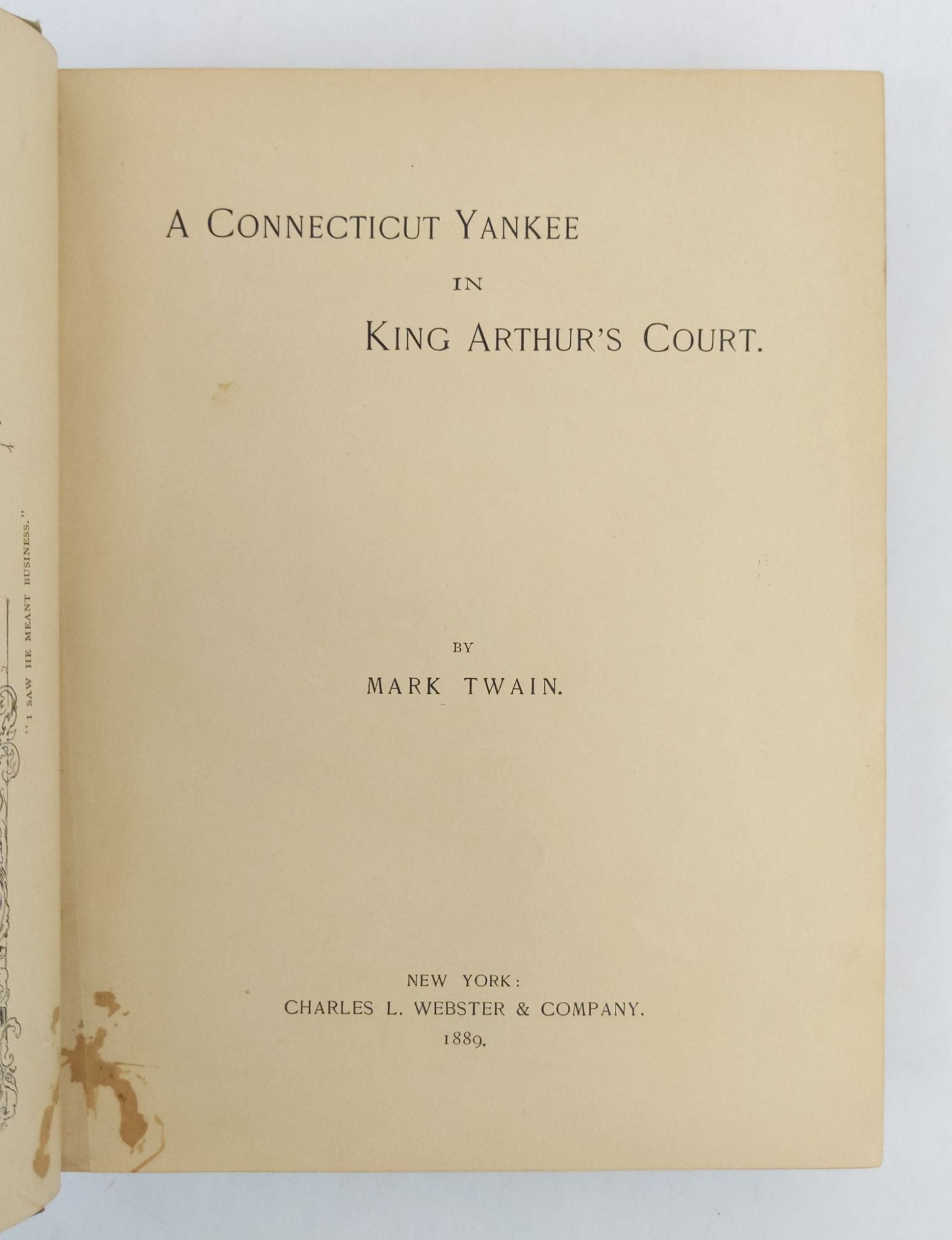 Product Image for A YANKEE IN KING ARTHUR'S COURT
