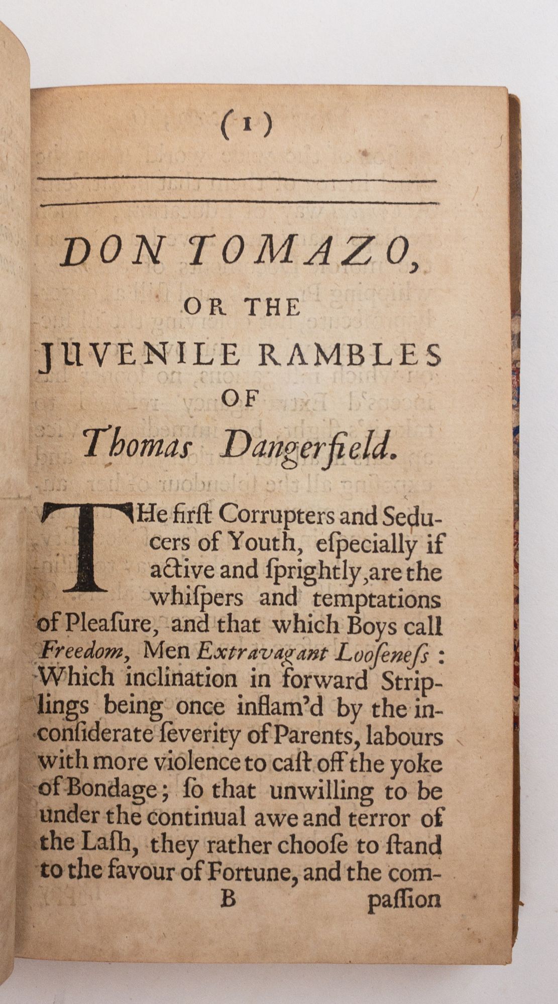 Product Image for DON TOMAZO, OR THE JUVENILE RAMBLES OF THOMAS DANGERFIELD
