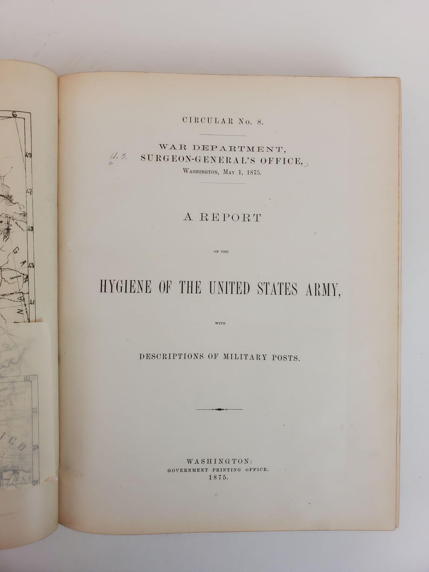 Product Image for A REPORT ON THE HYGIENE OF THE UNITED STATES ARMY, WITH DESCRIPTIONS OF MILITARY POSTS: CIRCULAR NO. 8