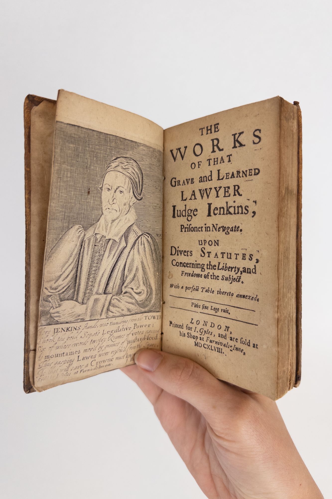 Product Image for THE WORKS OF THAT GRAVE AND LEARNED LAWYER IUDGE IENKINS, PRISONER IN NEWGATE