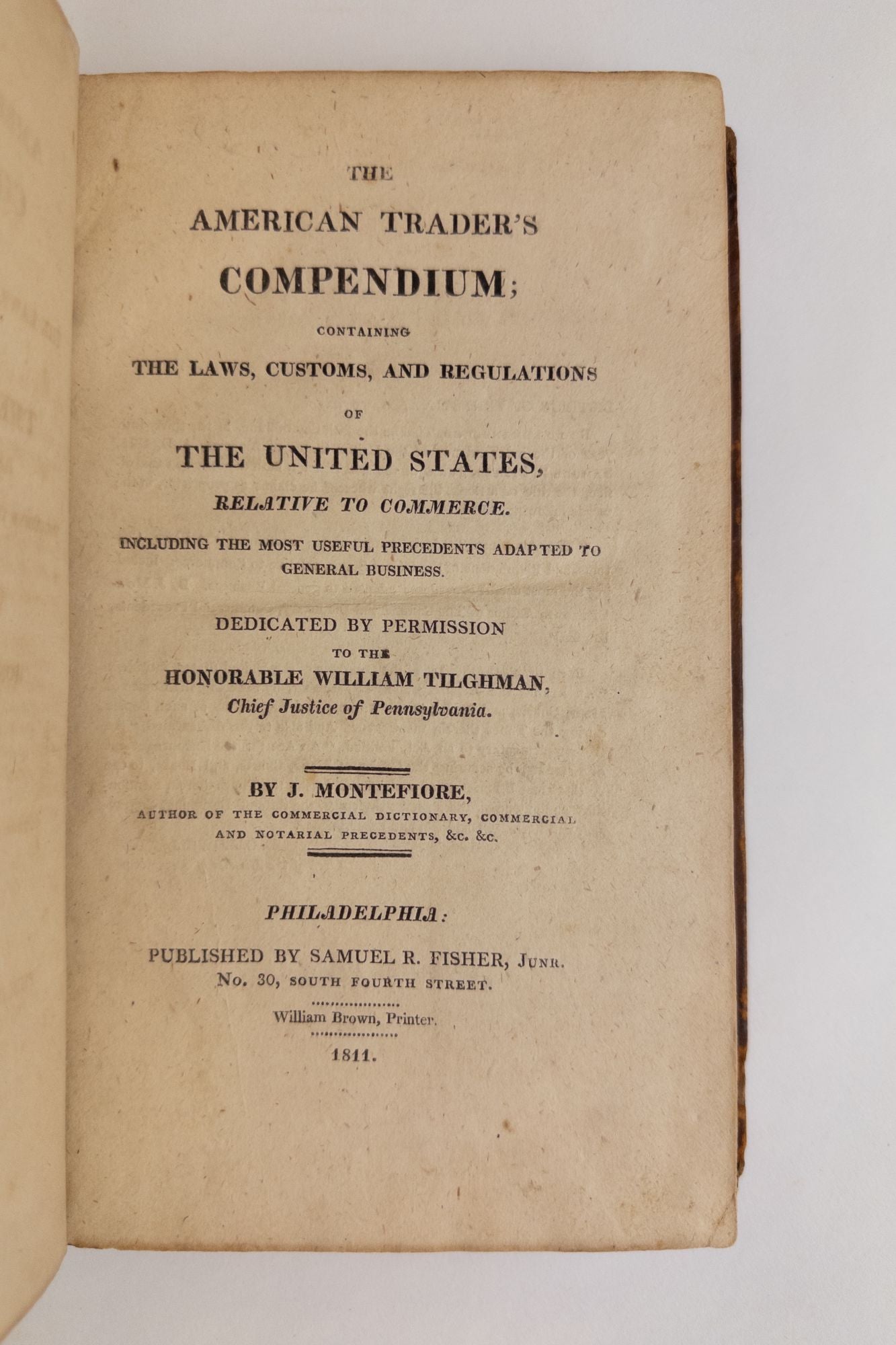 Product Image for THE AMERICAN TRADER'S COMPENDIUM; CONTAINING THE LAWS, CUSTOMS, AND REGULATIONS OF THE UNITED STATES, RELATIVE TO COMMERCE