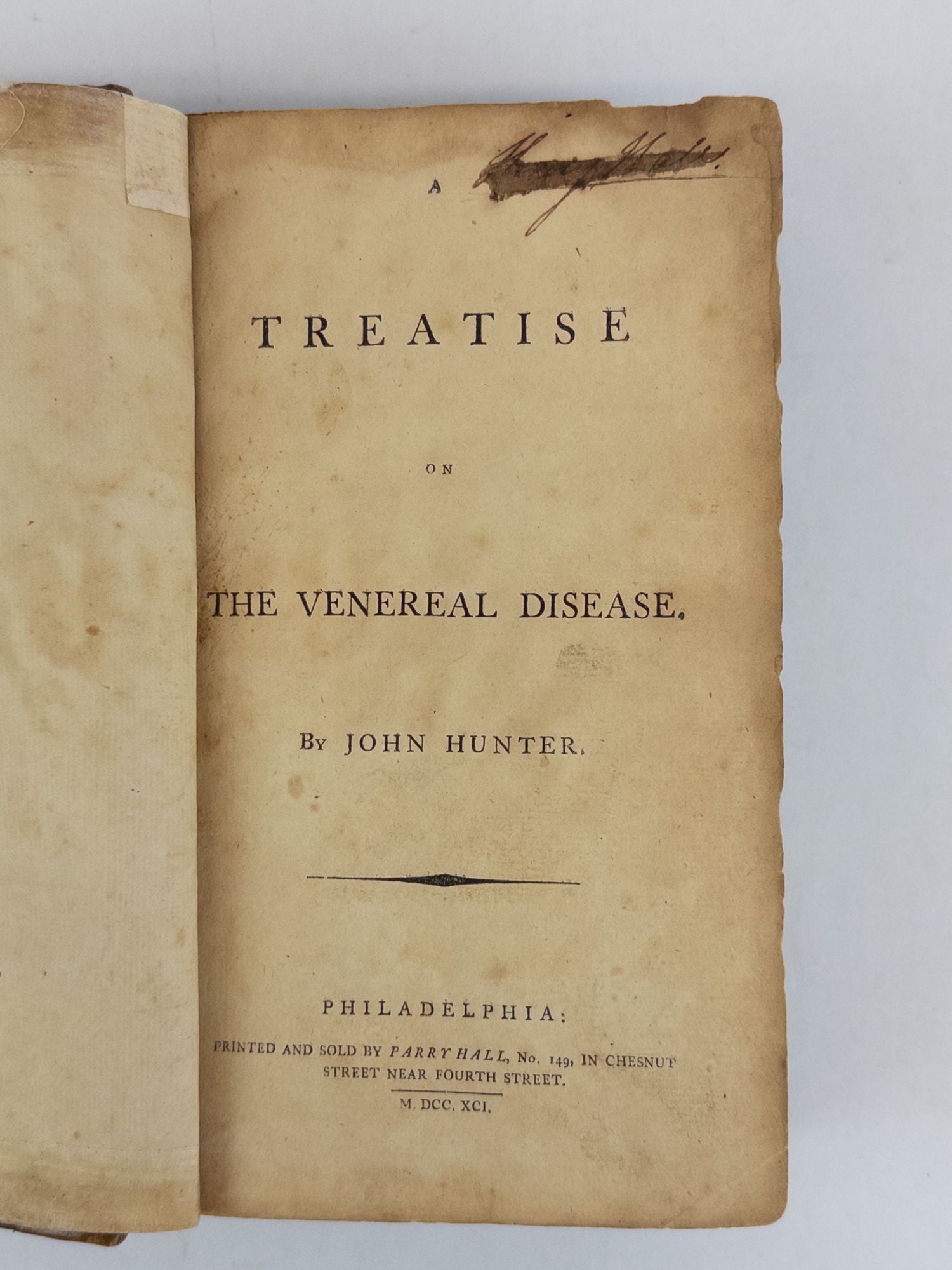 Product Image for A TREATISE ON THE VENEREAL DISEASE