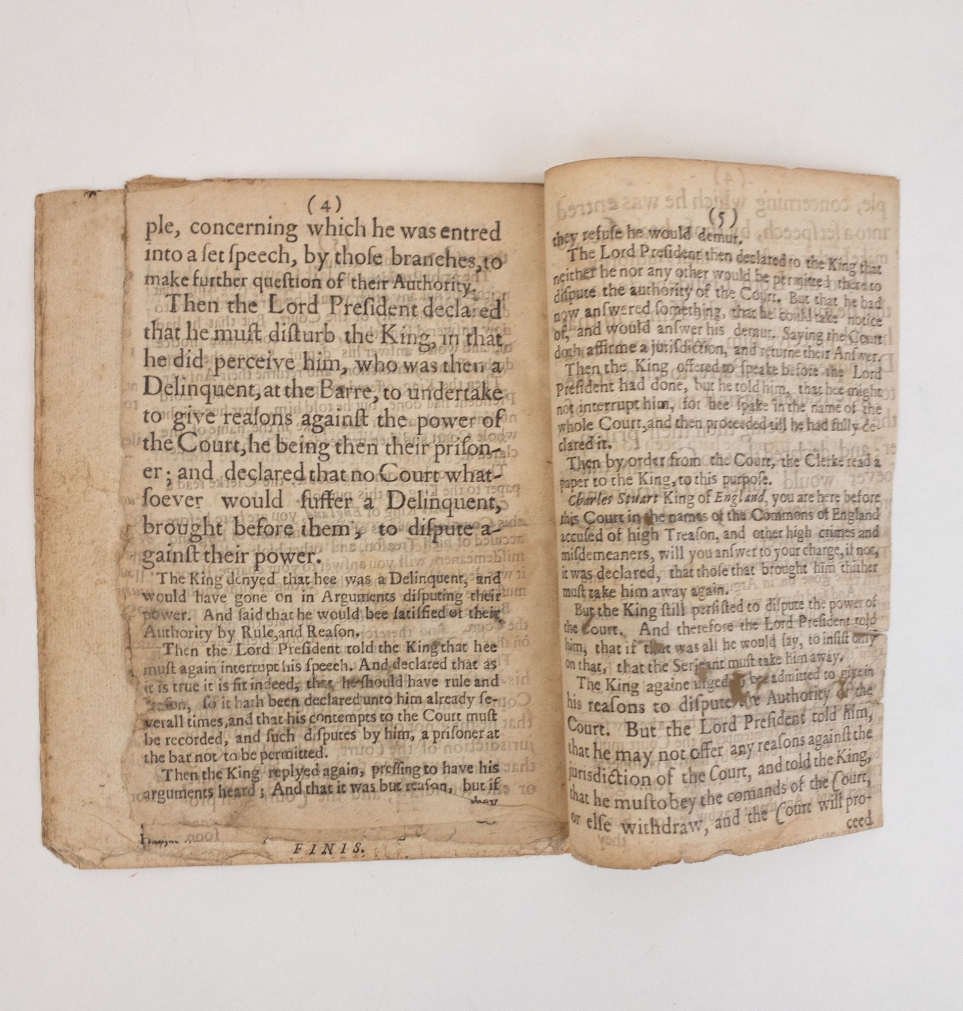Product Image for A PERFECT NARRATIVE OF THE WHOLE PROCEEDINGS OF THE HIGH COURT OF IUSTICE IN THE TRYALL OF THE KING IN WESTMINSTER HALL; [Bound with] COLLECTIONS OF NOTES TAKEN AT THE KING'S TRYALL, AT WESTMINSTER HALL, ON MUNDAY LAST, JANUA. 22.1648. [Two Works Bound To