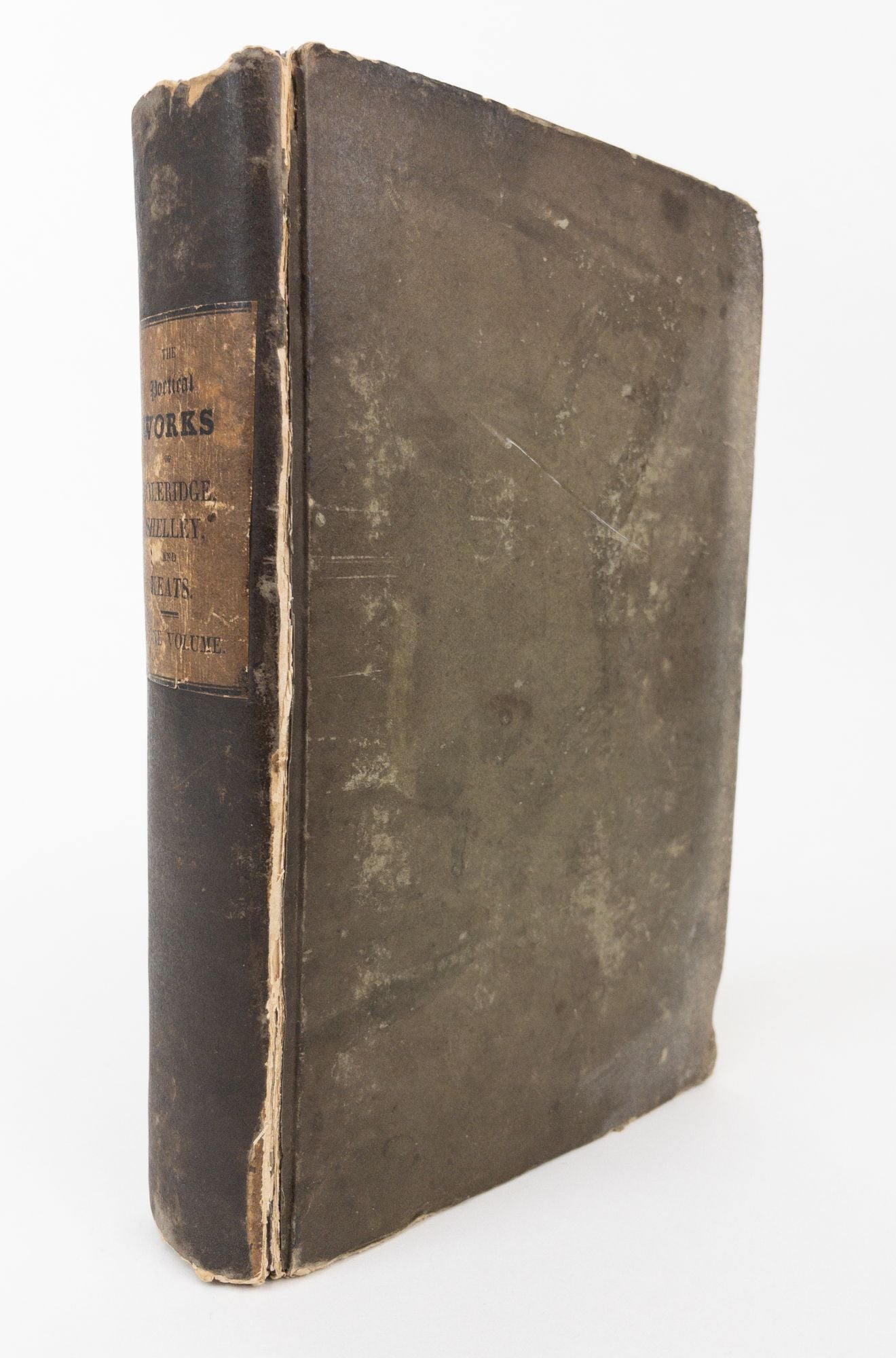 Product Image for THE POETICAL WORKS OF COLERIDGE, SHELLEY, AND KEATS. COMPLETE IN ONE VOLUME