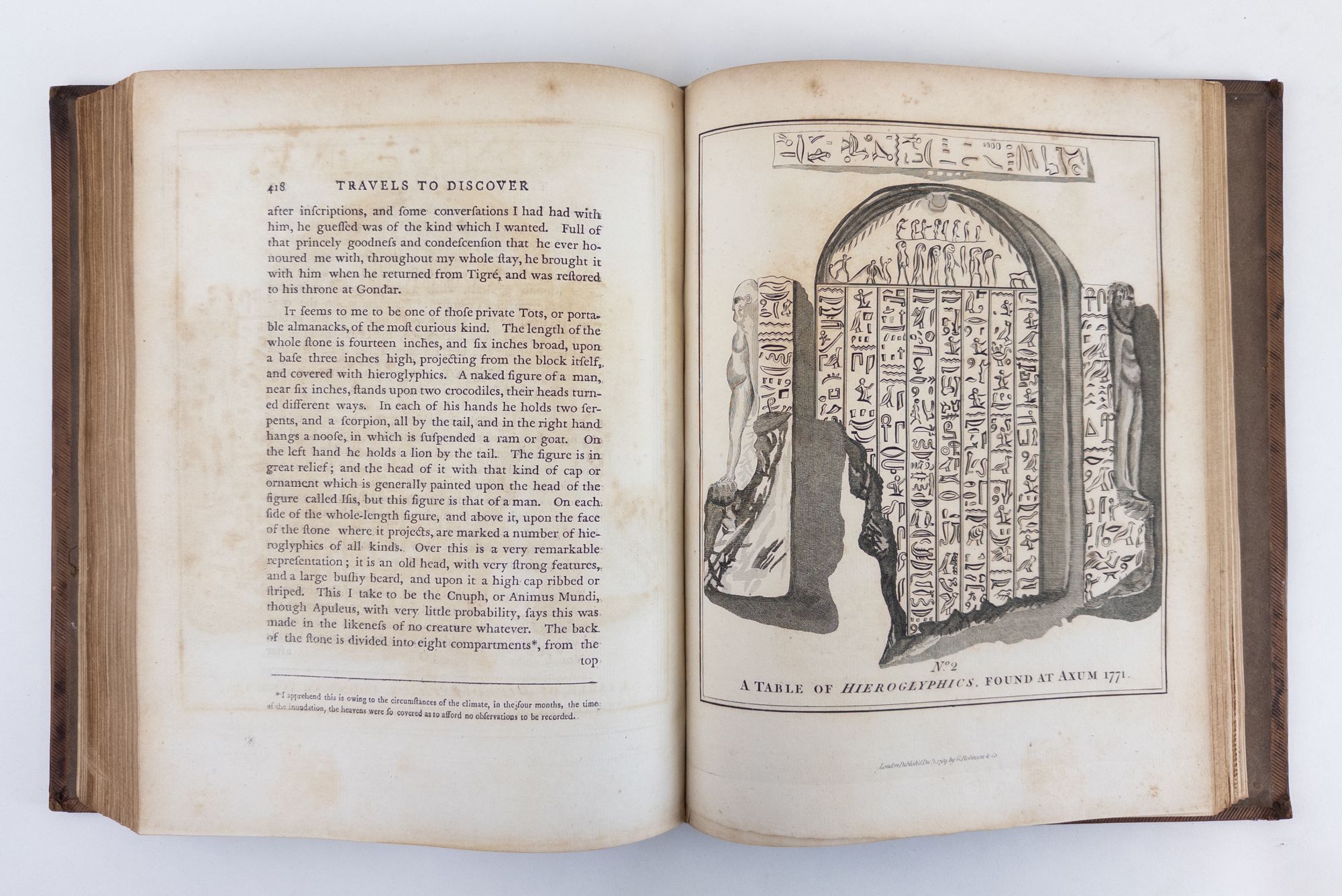 Product Image for TRAVELS TO DISCOVER THE SOURCE OF THE NILE IN THE YEARS 1768, 1769, 1770, 1771 AND 1772 [5 Volumes]