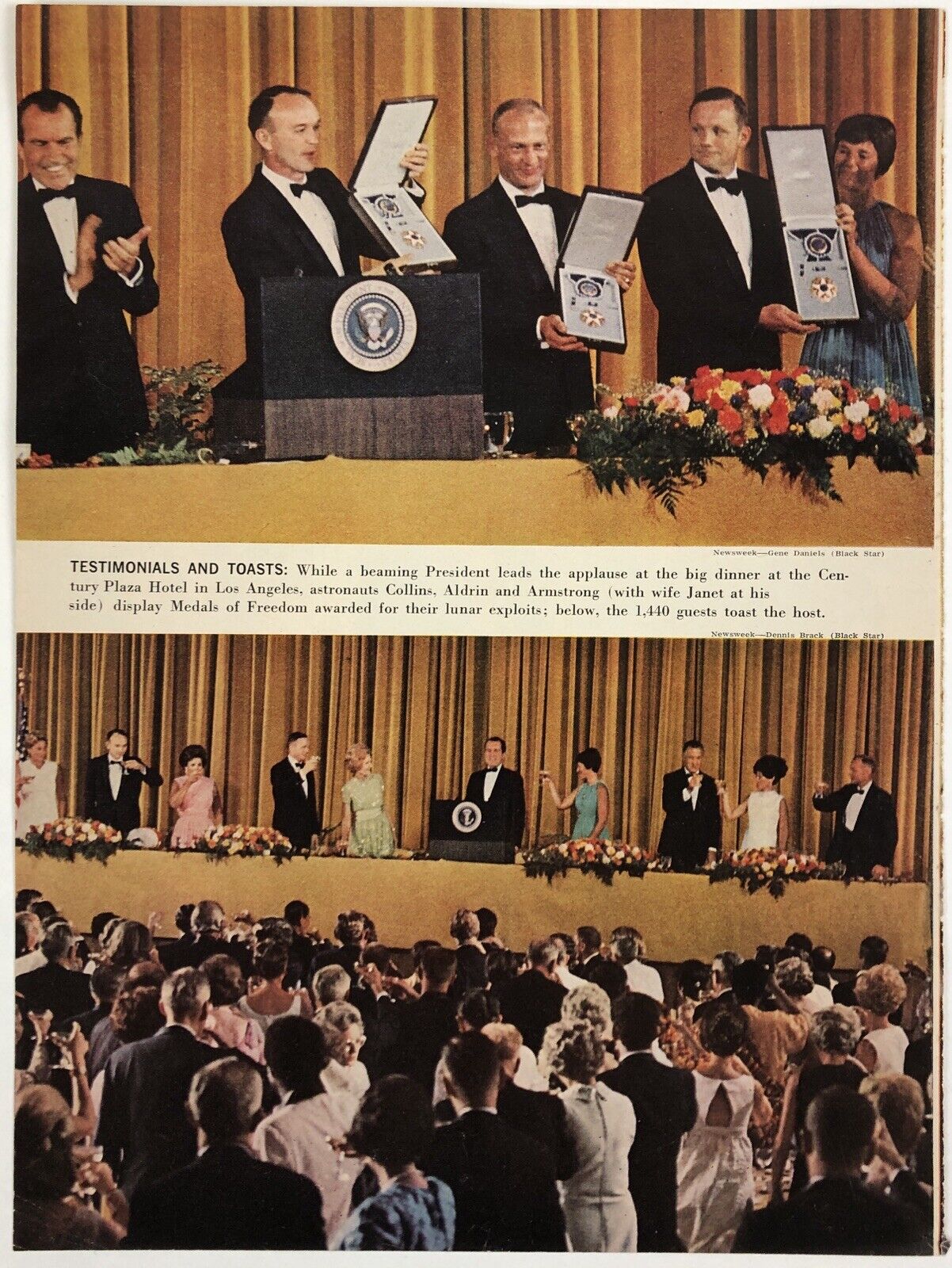 Product Image for APOLLO XI | 1969 CENTURY PLAZA DINNER COLLECTION OF PHOTOGRAPHS AND EPHEMERA