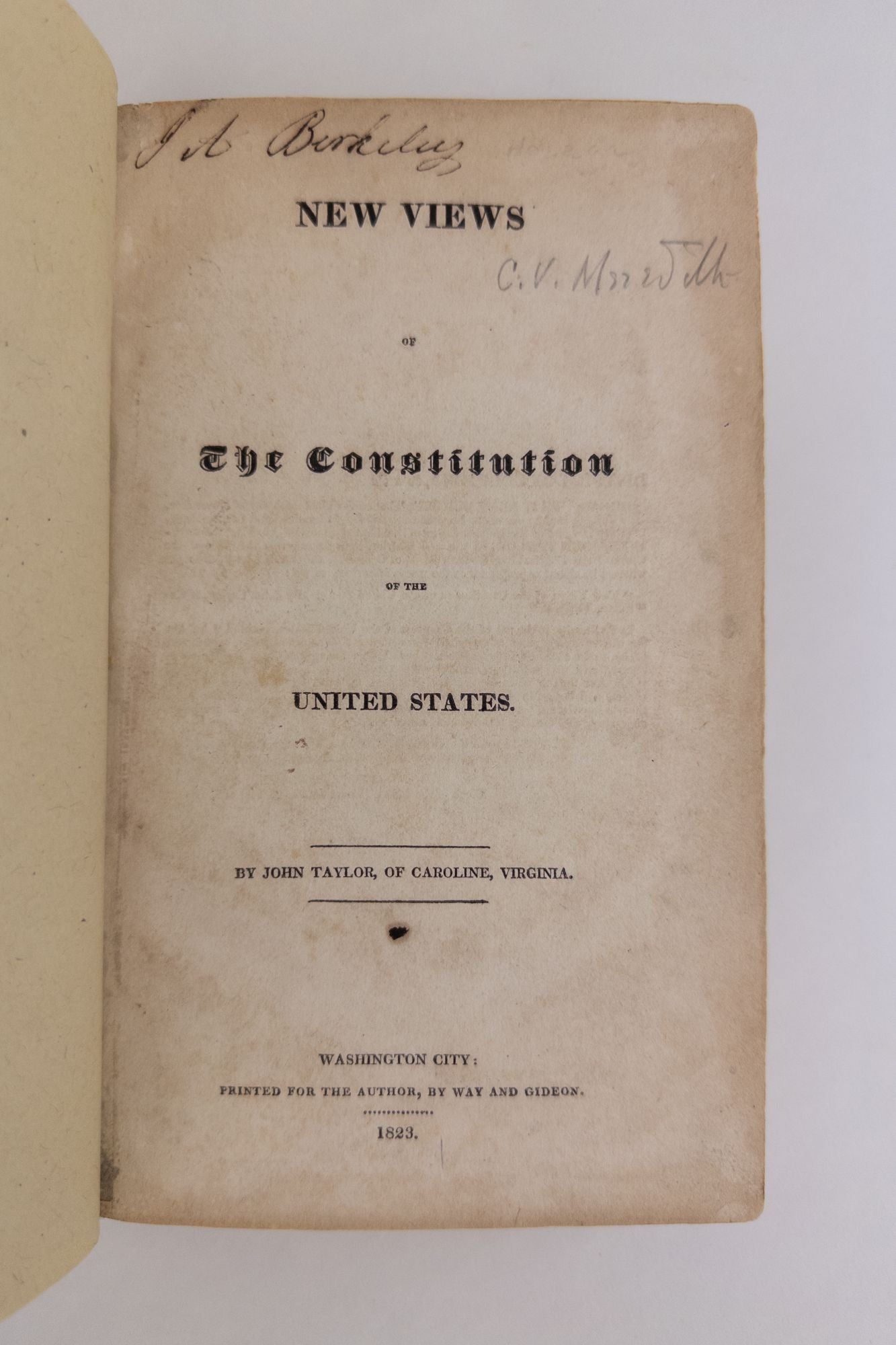 Product Image for NEW VIEWS OF THE CONSTITUTION OF THE UNITED STATES