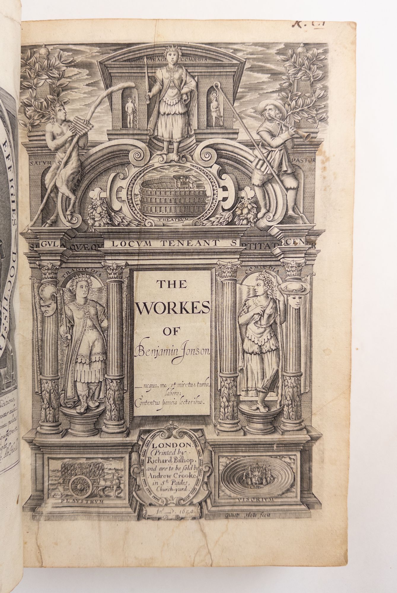 Product Image for THE WORKES OF BENJAMIN JONSON [Two volumes]