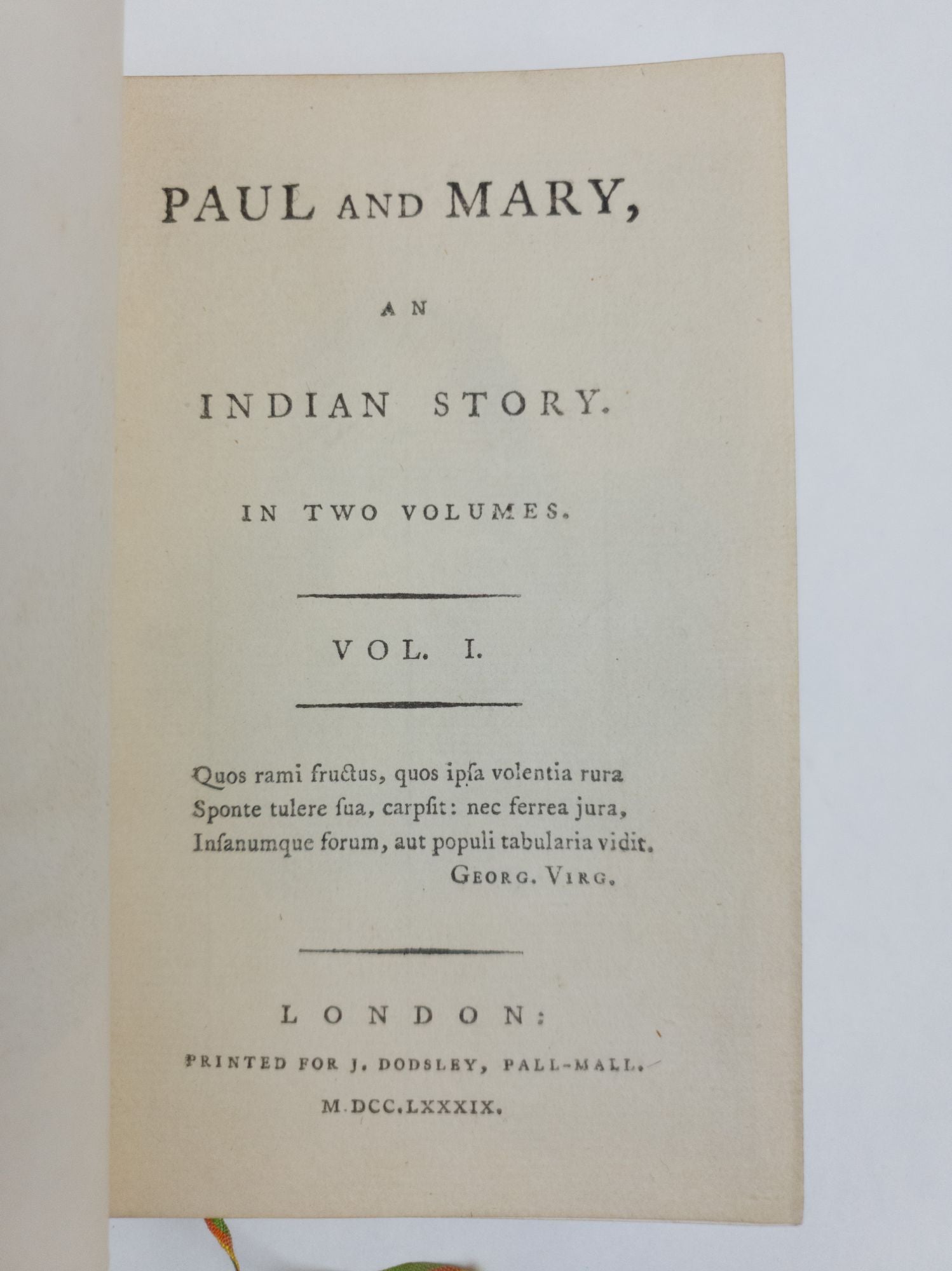 Product Image for PAUL ET VIRGINIE; [With] PAUL AND MARY, AN INDIAN STORY [Three Volumes Total]; [With] AUTOGRAPH LETTER, SIGNED BY SAINT-PIERRE [Extra-Illustrated with 70 Proofs Before Letters]