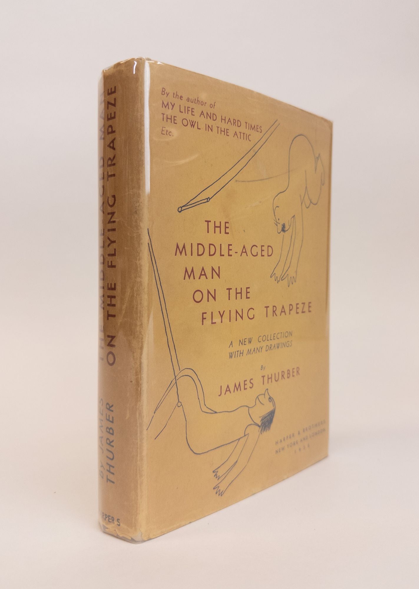Product Image for THE MIDDLE-AGED MAN ON THE FLYING TRAPEZE [Larry McMurtry's Copy]