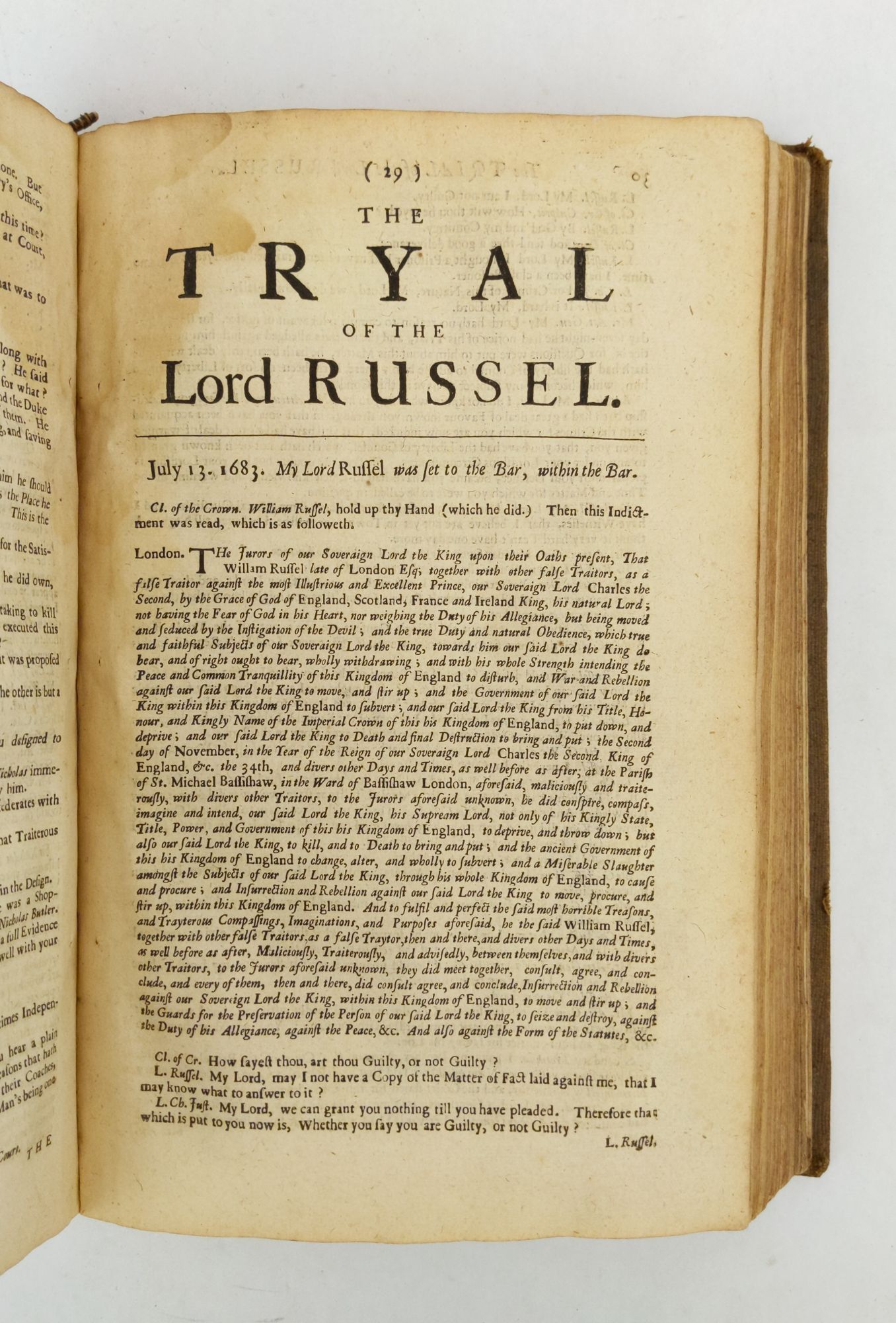 Product Image for [BOUND COLLECTION OF REPORTS FROM TEN SEVENTEENTH CENTURY ENGLISH TRIALS]