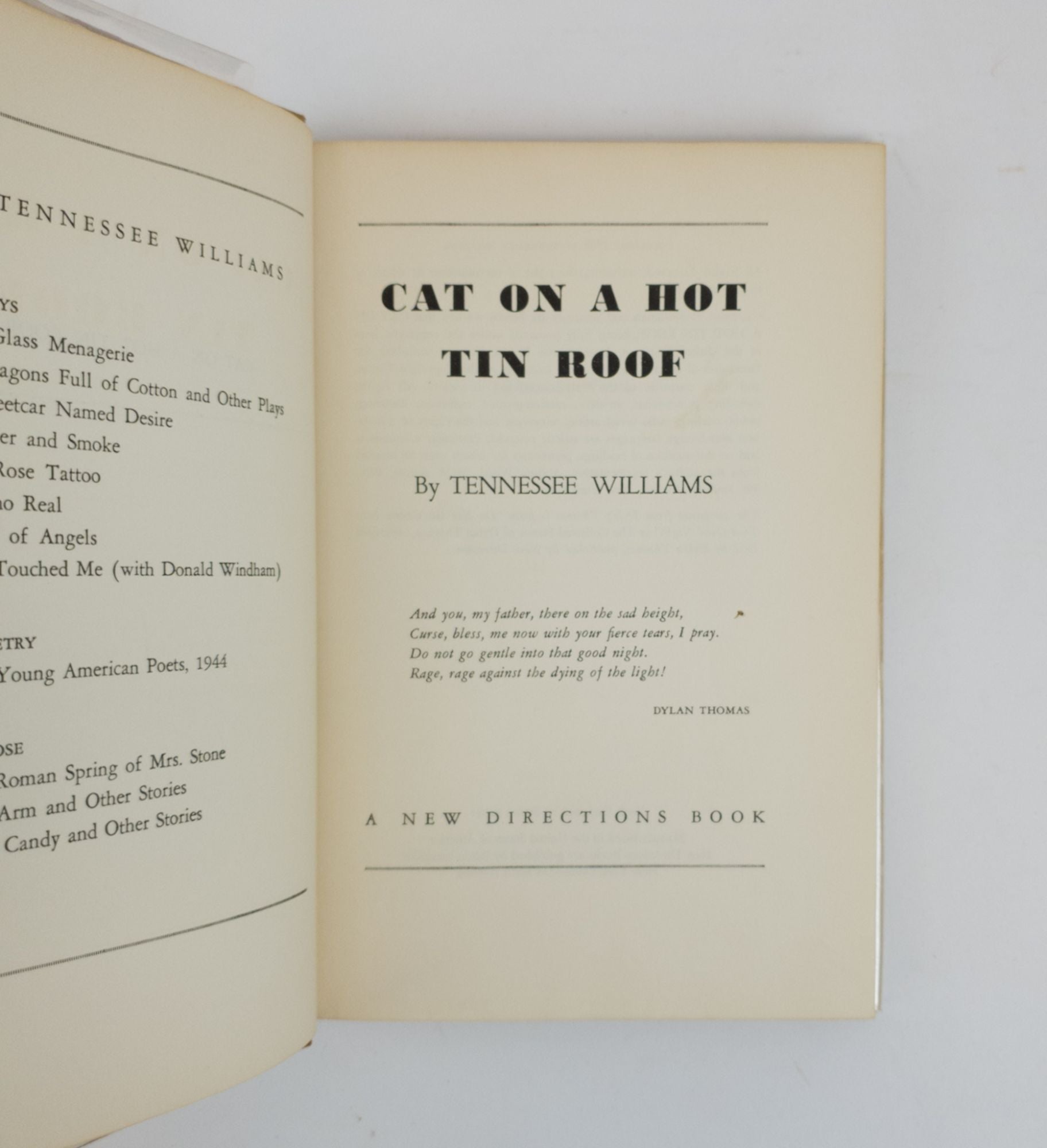 Product Image for CAT ON A HOT TIN ROOF