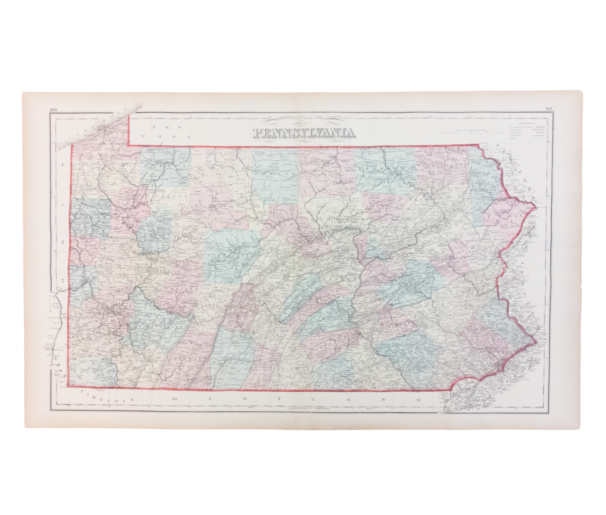 Product Image for GRAY'S ATLAS MAP OF PENNSYLVANIA; [with] GRAY'S ATLAS CITY OF BALTIMORE MARYLAND; [and] GRAY'S ATLAS MAP OF PHILADELPHIA [Gray's Atlas of the United States With Maps of the World Accompanied by Descriptions Geographical, Historical, Scientific, and Statis