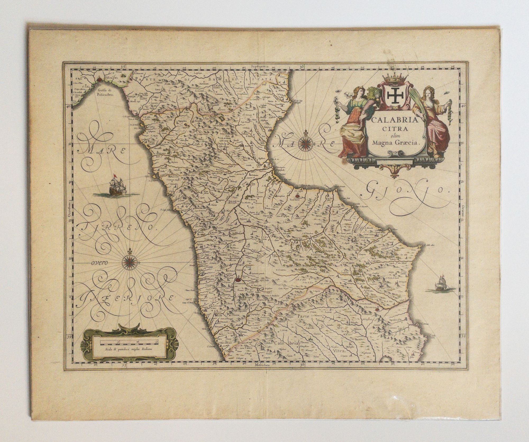 Product Image for MAP OF CALABRIA CITRA