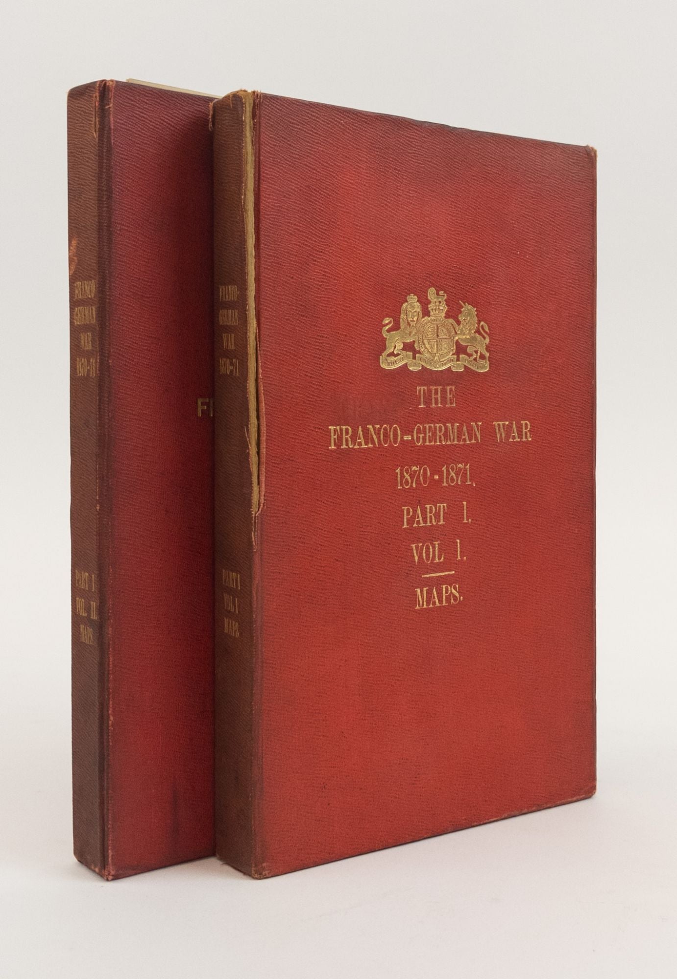Product Image for THE FRANCO-GERMAN WAR 1870-1871, PART 1 VOL 1 & 2 MAPS. [2 Volumes]