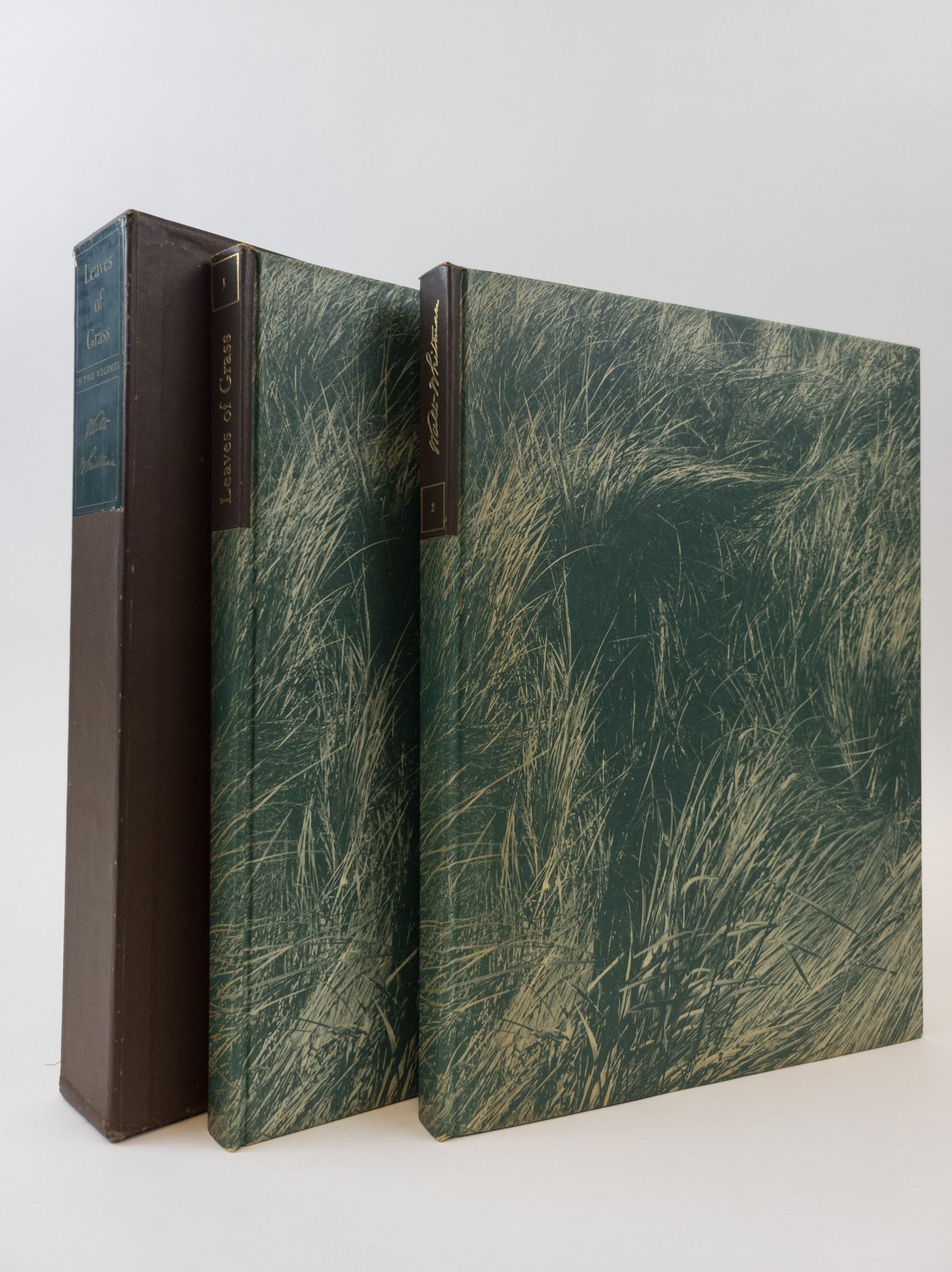 Product Image for LEAVES OF GRASS [Two Volumes] [Signed]